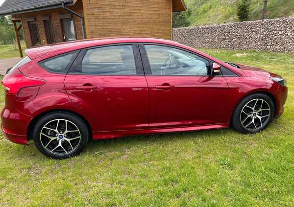 Ford Focus cena 37500 przebieg: 84000, rok produkcji 2015 z Pelplin małe 46